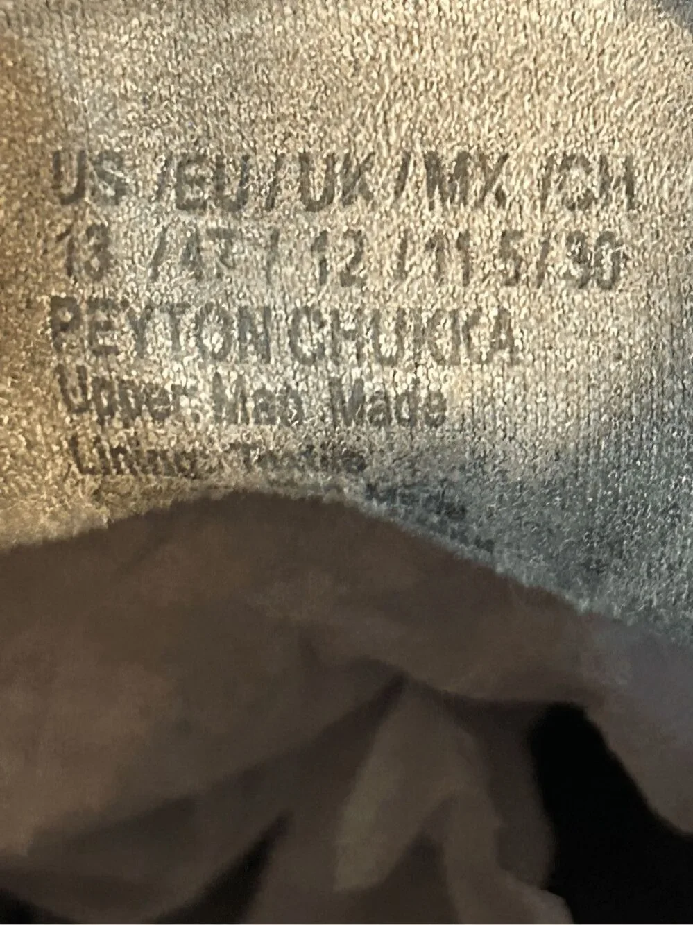 Unlisted by Kenneth Cole Men's Gray Leather Peyton Chukka Boot Size 13